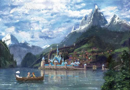 TENYO D2000-634 Jigsaw Puzzle Disney Frozen Boating In Arendelle 2000 Pieces- Japan Figure Store - #1 Bring To You The Best Japanese Goods