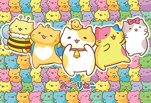 BEVERLY Jigsaw Puzzle 93-135 Japanese Anime Mitchiri Neko Cat 300 Pieces- Japan Figure Store - #1 Bring To You The Best Japanese Goods