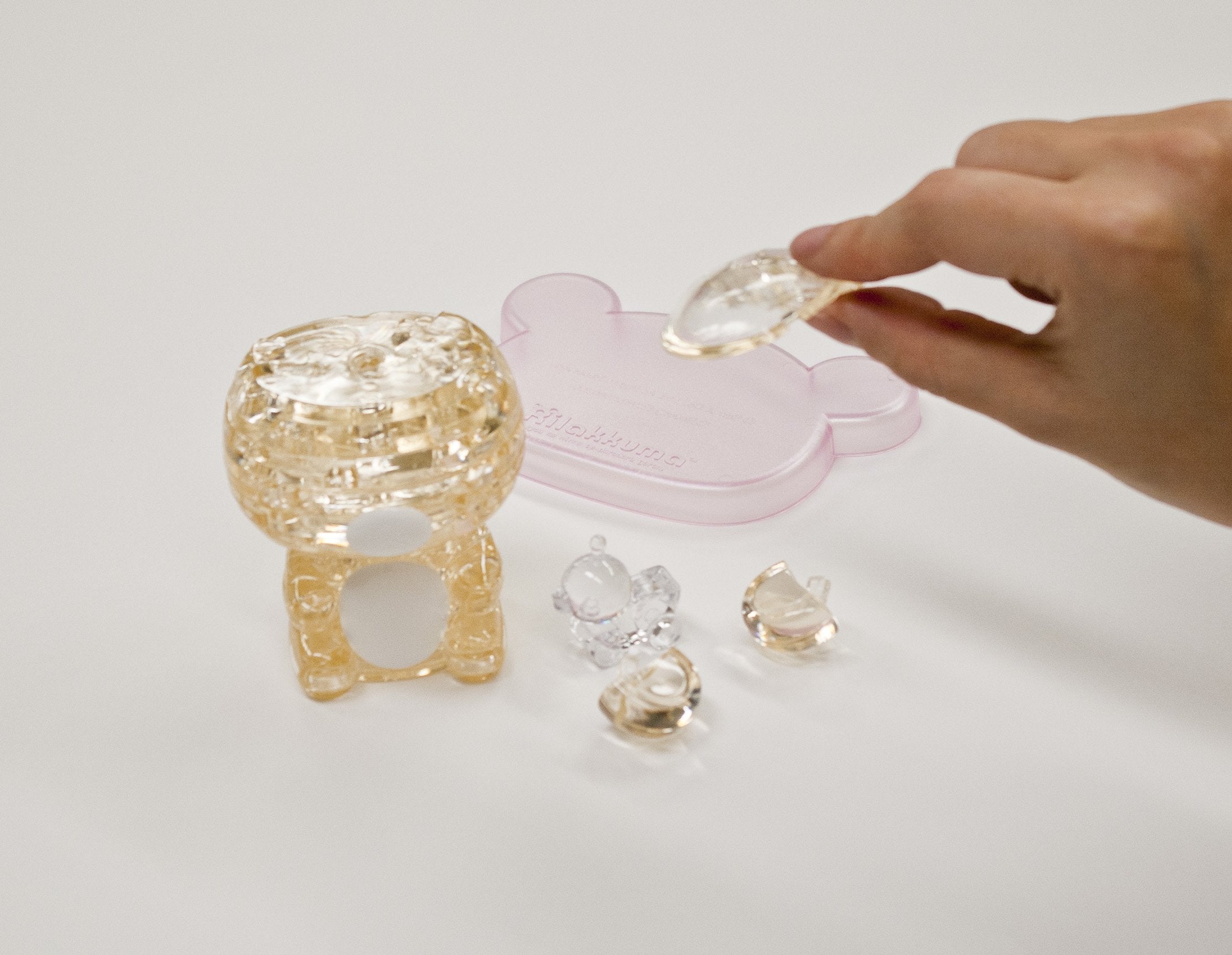 Beverly 3D Crystal Puzzle San-X Korilakkuma 37 Pieces Japanese Crystal 3D Puzzles- Japan Figure Store - #1 Bring To You The Best Japanese Goods
