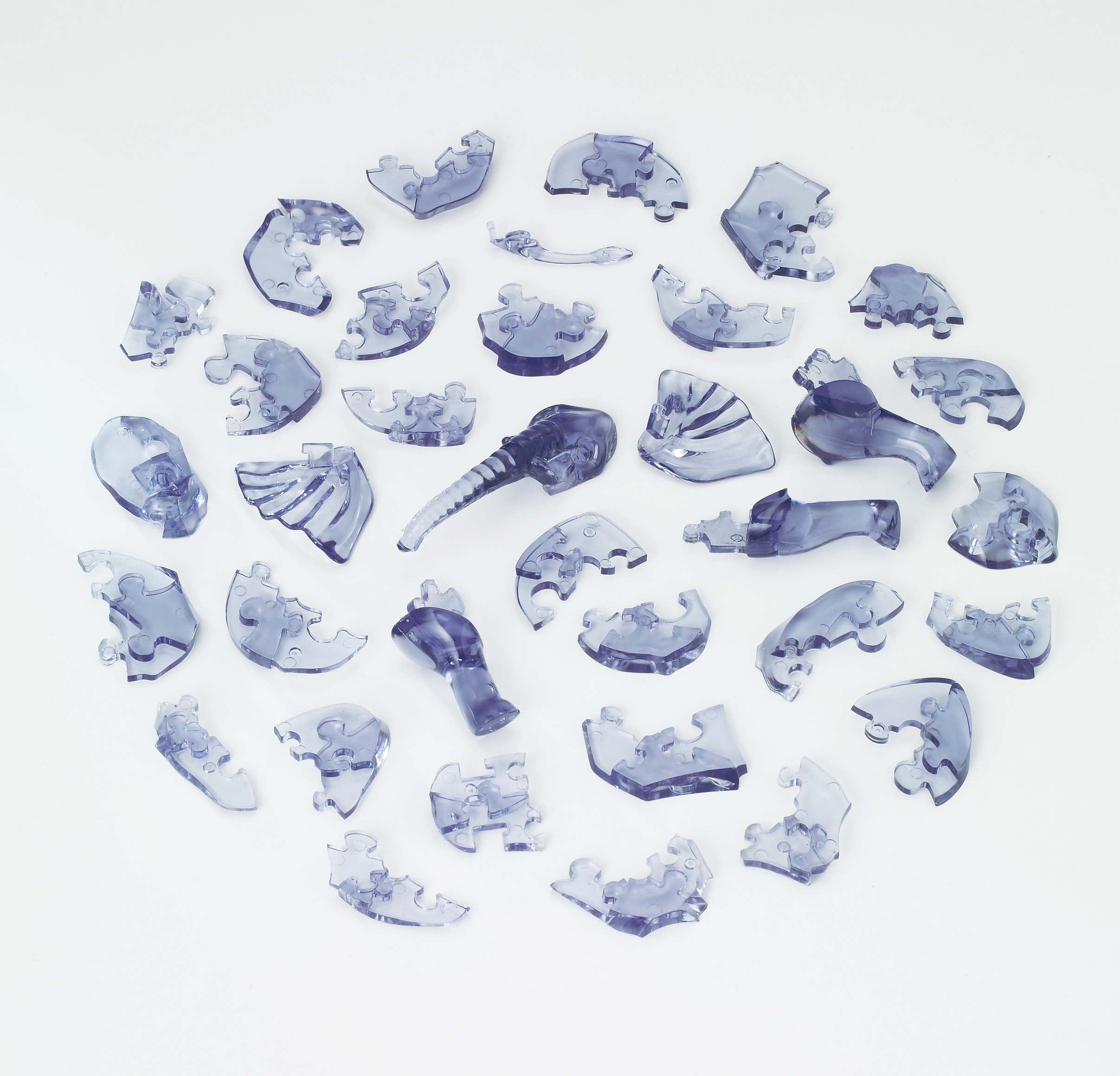 Beverly Crystal 3D Puzzle 50178 Elephant Jp Animal 3D Puzzles Crystal Jigsaw Puzzle- Japan Figure Store - #1 Bring To You The Best Japanese Goods