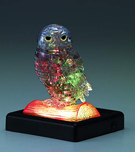 Beverly Crystal 3D Puzzle 486886 Owl Black Animal Crystal Puzzle 3D Jigsaw Puzzles- Japan Figure Store - #1 Bring To You The Best Japanese Goods