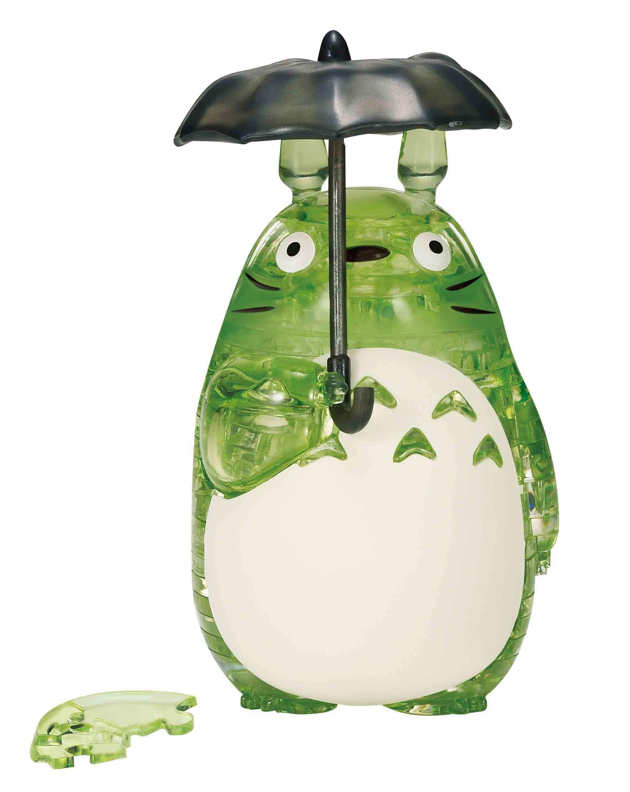 Beverly Crystal Puzzle Totoro Green 42 Pieces Japanese 3D Puzzle Figure- Japan Figure Store - #1 Bring To You The Best Japanese Goods