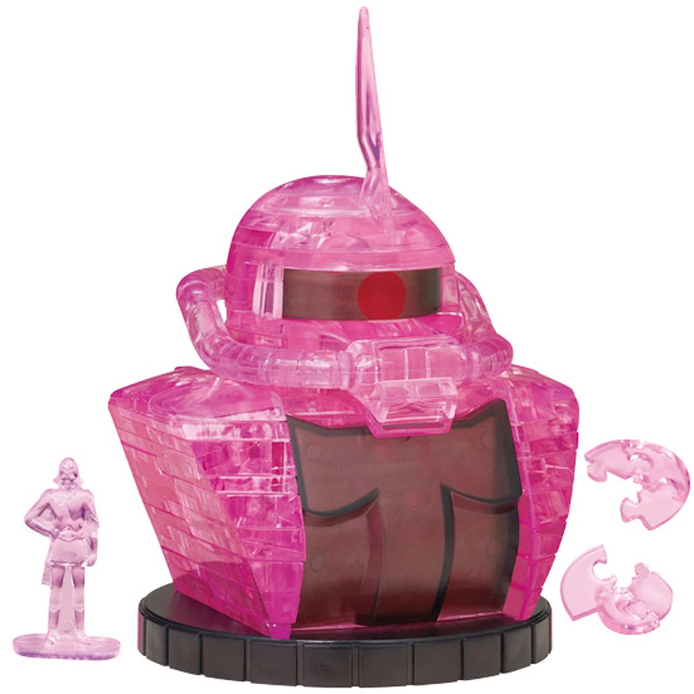Beverly Crystal 3D Puzzle 50167 Gundam Ms-06S Zaku II (45 Pieces) 3D Gundam Puzzle- Japan Figure Store - #1 Bring To You The Best Japanese Goods