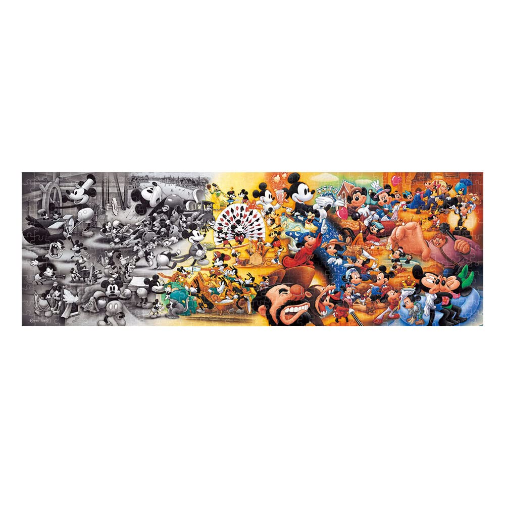 TENYO Dg456-724 Jigsaw Puzzle Disney Mickey & Friends Famous Scenes Through The Years 456 S-Pieces- Japan Figure Store - #1 Bring To You The Best Japanese Goods