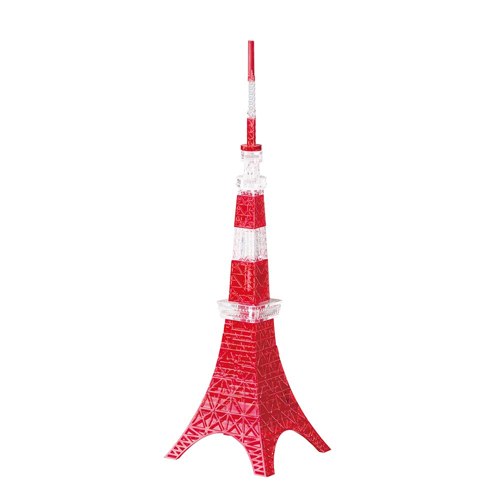 Beverly Crystal 3D Puzzle 50192 Tokyo Tower Japanese Crystal Puzzle Block Toy- Japan Figure Store - #1 Bring To You The Best Japanese Goods