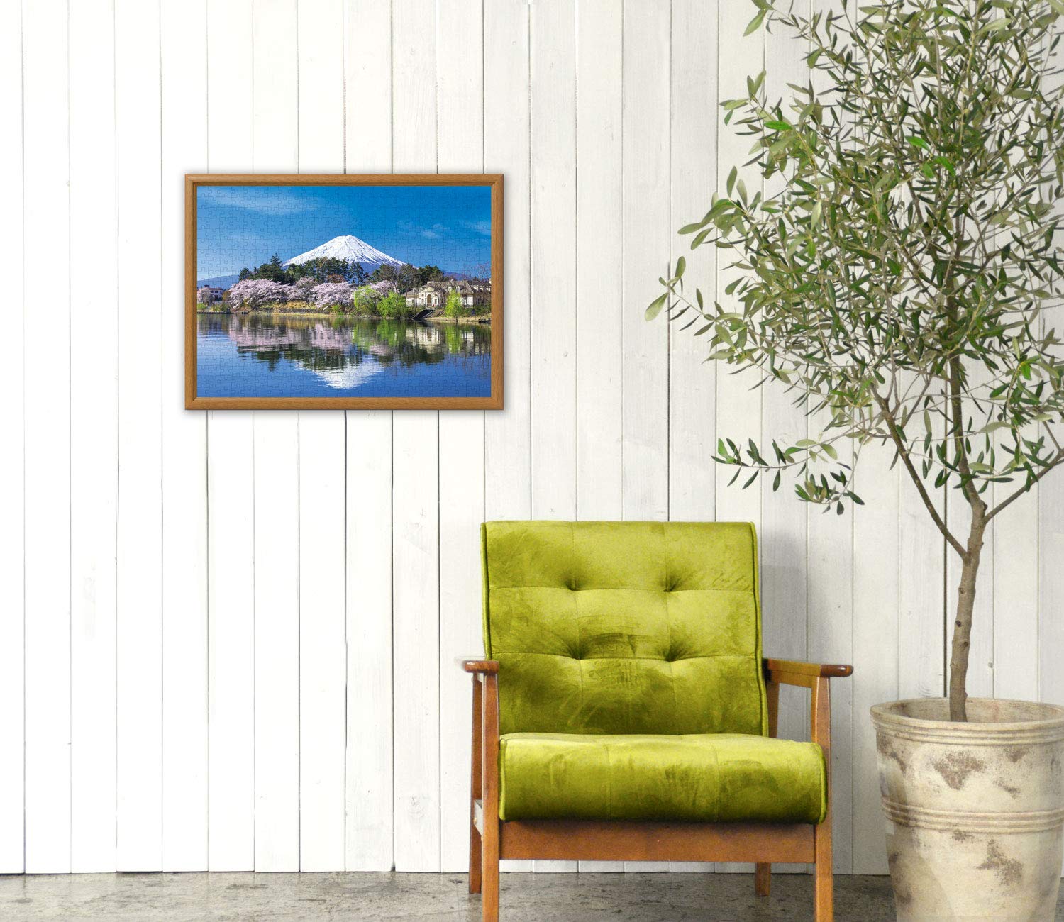 APPLEONE 500-280 Jigsaw Puzzle Mt.Fuji And Cherry Blossoms 500 Pieces- Japan Figure Store - #1 Bring To You The Best Japanese Goods