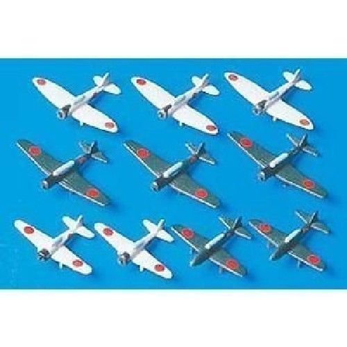1/700 Japanese Naval Planes Early Pacific War Plastic Model Kit - Japan Figure