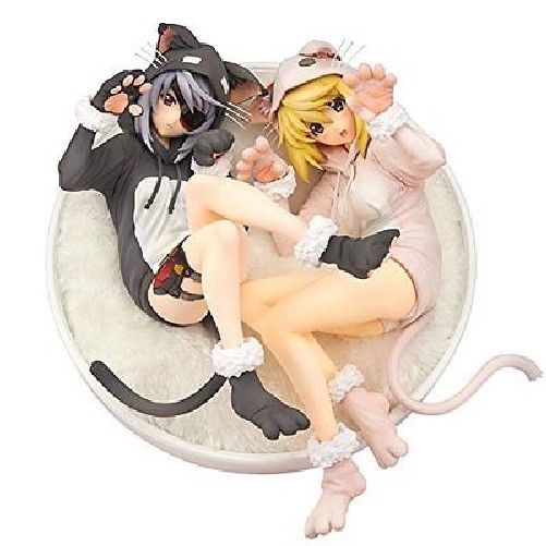 Alter Infinite Stratos Laura & Charlotte Nekomimi Pajamas Figure - Japan Figure