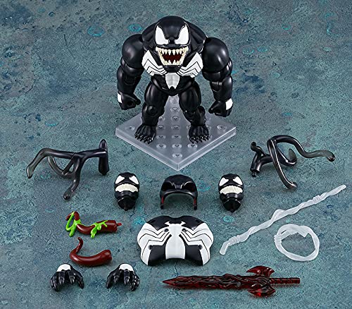 Good Smile Company Nendoroid Marvel Comics Venom with Special Background Sheet Marvel Figures- Japan Figure Store - #1 Bring To You The Best Japanese Goods