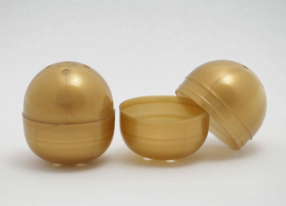 Amuse 48Mm Empty Capsule Gold 10 Gacha Capsules- Japan Figure Store - #1 Bring To You The Best Japanese Goods