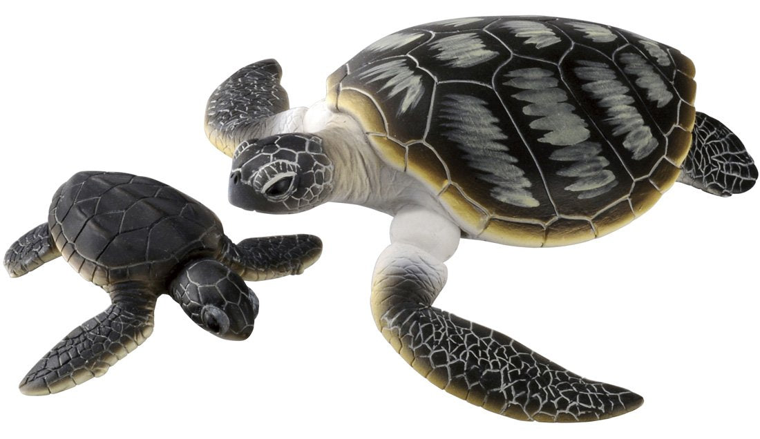 TAKARA TOMY As-20 Animal Adventure Green Turtle Figure- Japan Figure Store - #1 Bring To You The Best Japanese Goods