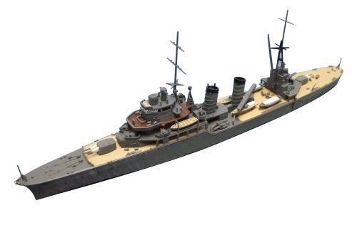 Aoshima 1/700 I.j.n. Light Cruiser Kashii Plastic Model Kit - Japan Figure