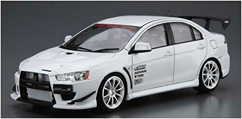 Aoshima 1/24 No.19 Mitsubishi C-west Cz4a Lancer Evolution X 2007 Kit