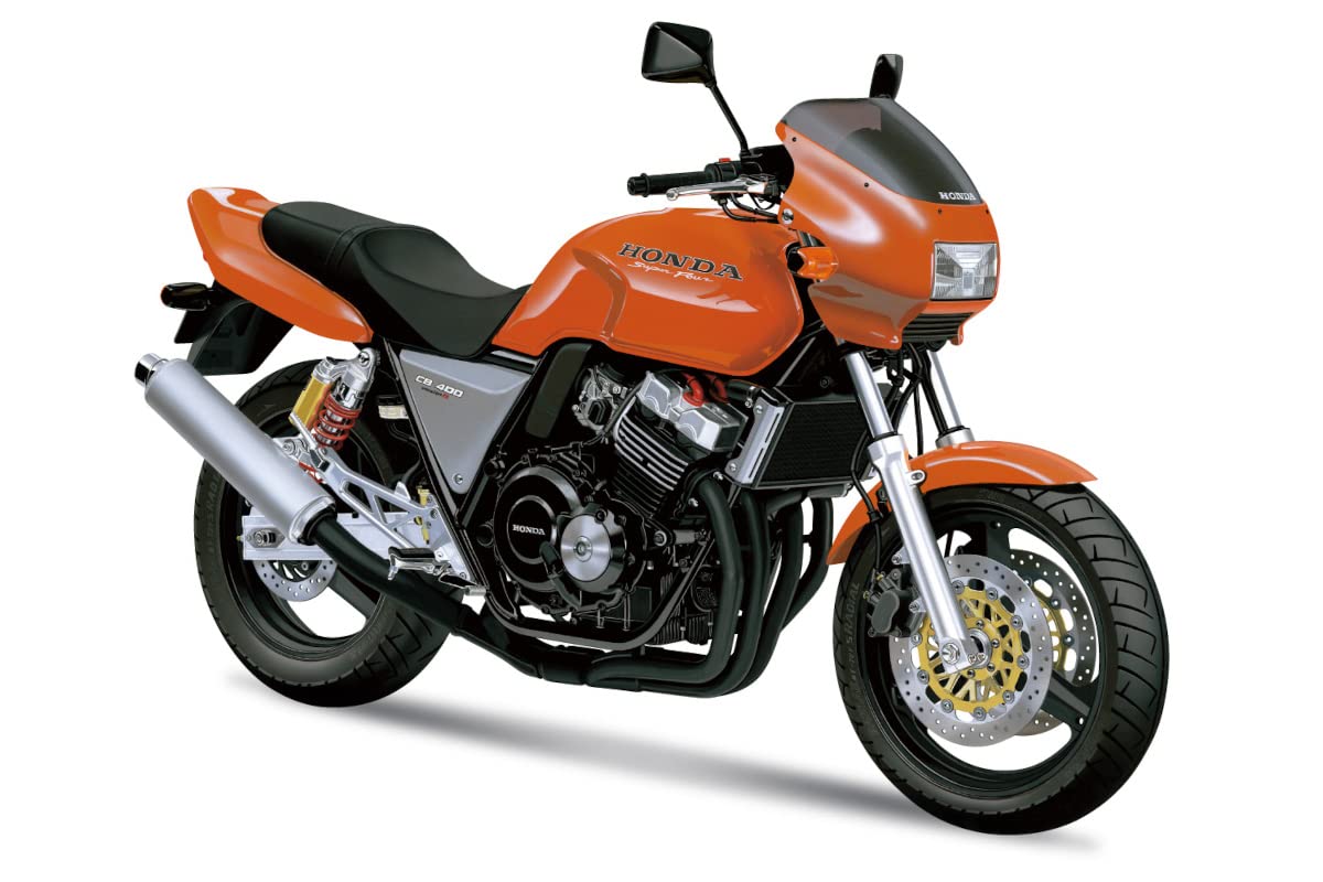 Aoshima Bike 1/12 Honda Nc31 Cb400 Super Four Version R '95 Plastic Model- Japan Figure Store - #1 Bring To You The Best Japanese Goods