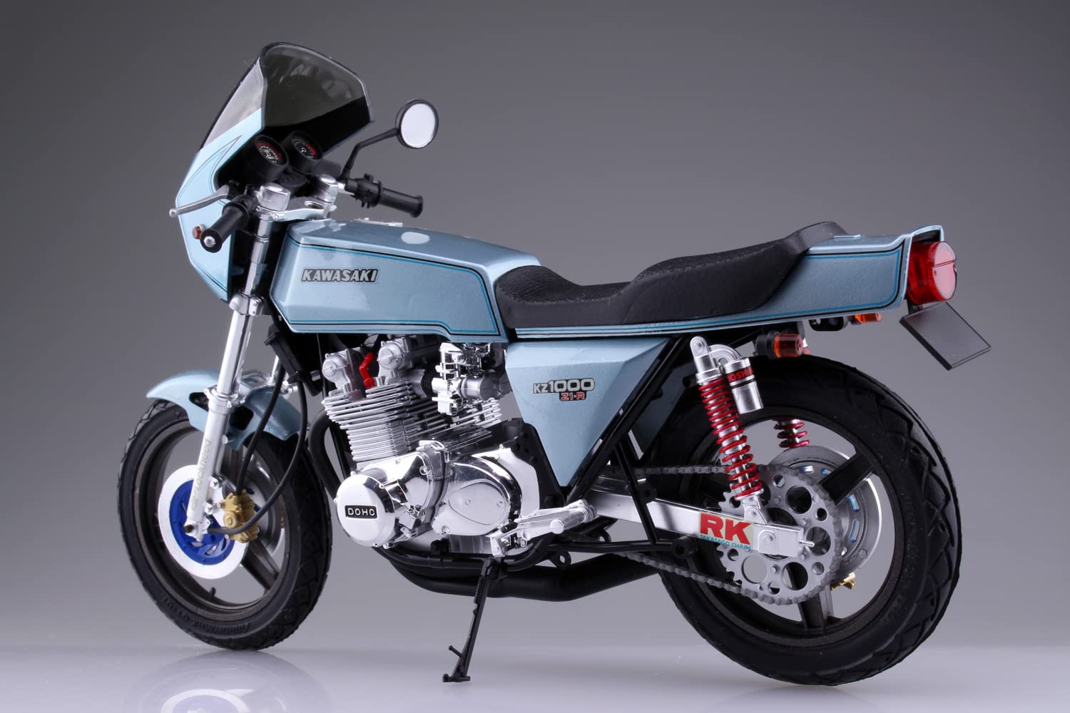 AOSHIMA Bike No.44 1/12 Kawasaki Z1-R W/Custom Parts Plastic Model- Japan Figure Store - #1 Bring To You The Best Japanese Goods