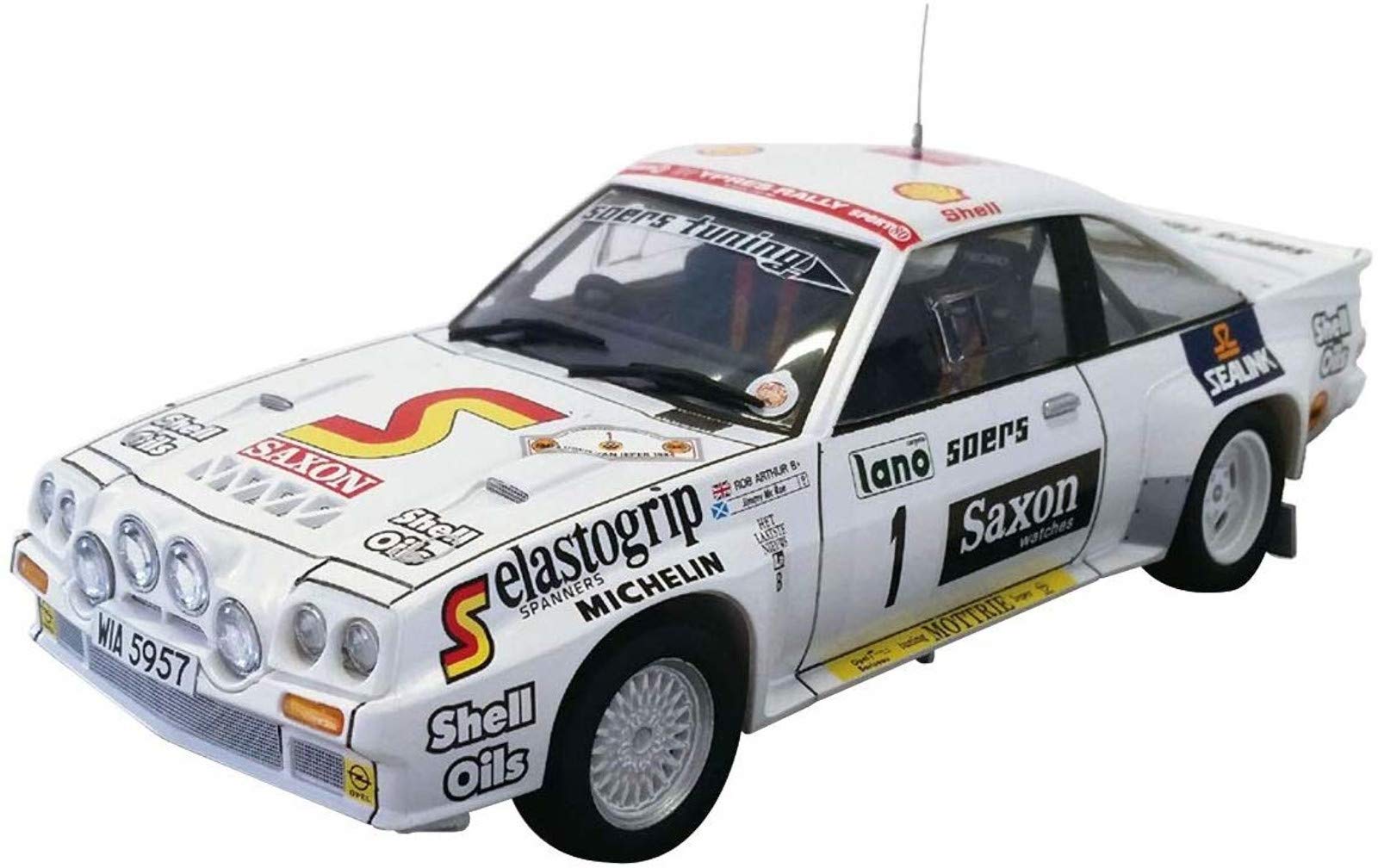 AOSHIMA Belkits 105504 Opel Manta 400 Gr.B Jimmy Mcrae 24 Uren Van Ieper 1/24 Scale Kit- Japan Figure Store - #1 Bring To You The Best Japanese Goods