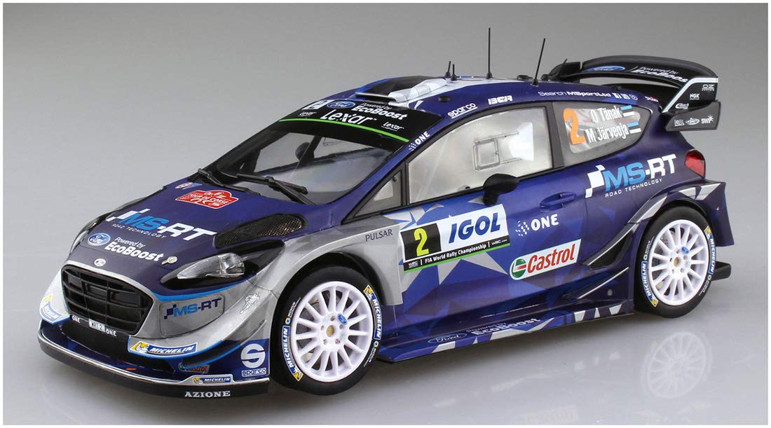 AOSHIMA Belkits 07089 Ford Fiesta Rs Wrc Tour De Corse 2017 1/24 Scale Kit- Japan Figure Store - #1 Bring To You The Best Japanese Goods