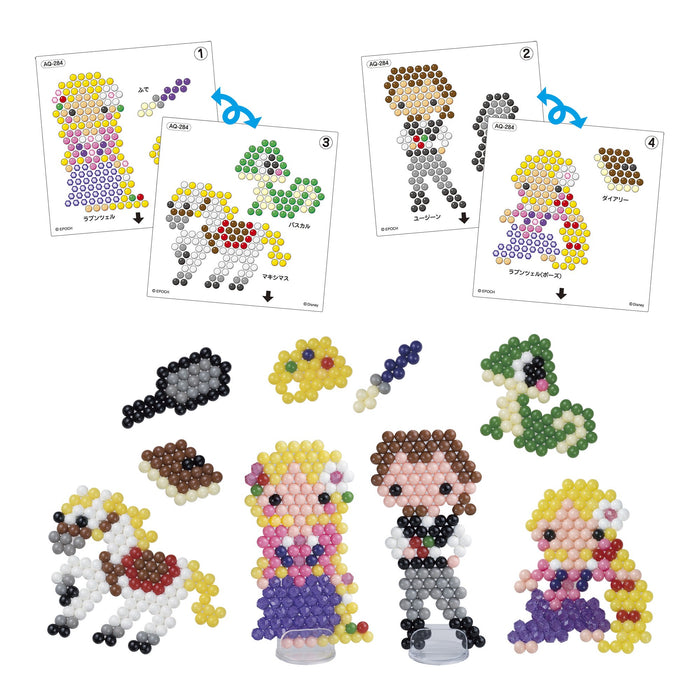 Epoch Aquabeads Rapunzel Set St Mark Certified Toy Bead Set for Ages 6 Up Water Activated AQ-284- Japan Figure Store - #1 Bring To You The Best Japanese Goods