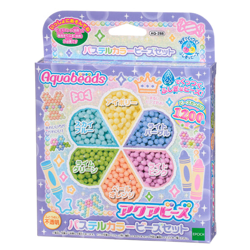 Epoch Aquabeads Pastel Color Bead Set St Mark Certified Water Stick Toy for Ages 6+- Japan Figure Store - #1 Bring To You The Best Japanese Goods