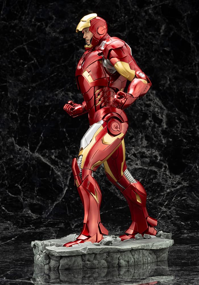 Artfx Avengers Iron Man Mark 7 -Avengers- 1/6 Scale Pvc Painted Simple Assembly Figure Mk313- Japan Figure Store - #1 Bring To You The Best Japanese Goods