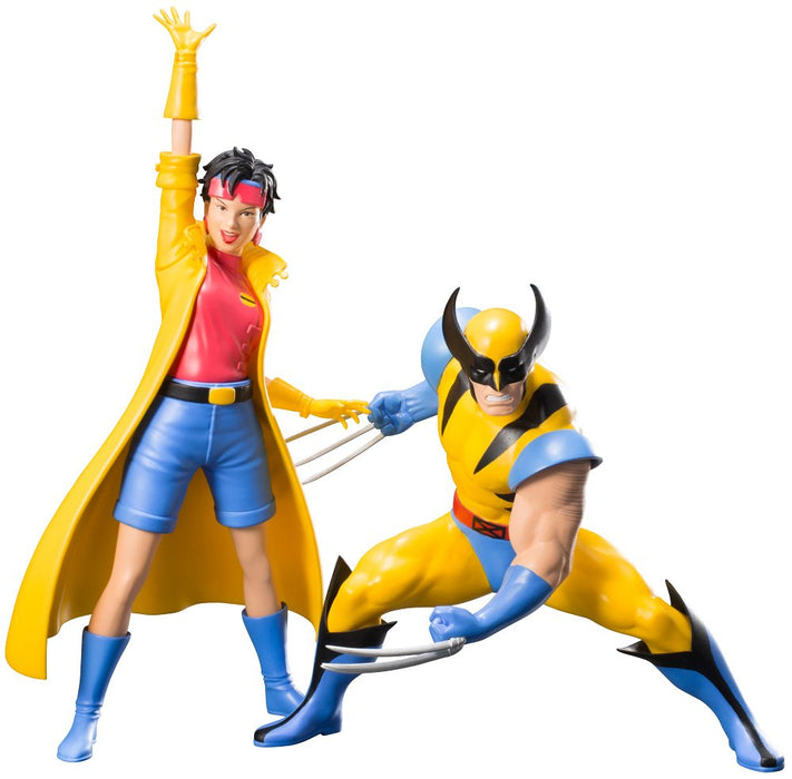Kotobukiya Artfx+ Marvel Universe Wolverine & Jubilee Japan 2 Pack 1/10 Pvc Figure- Japan Figure Store - #1 Bring To You The Best Japanese Goods