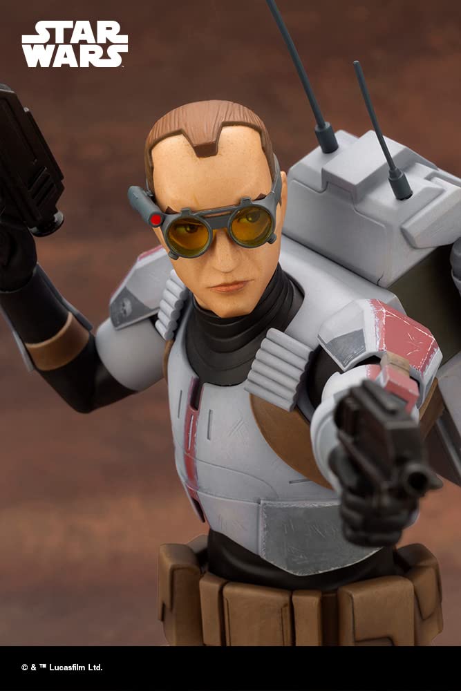 KOTOBUKIYA Artfx The Bad Batch 1/7 Easy Assembly Kit Figure Star Wars: The Bad Batch Tech- Japan Figure Store - #1 Bring To You The Best Japanese Goods