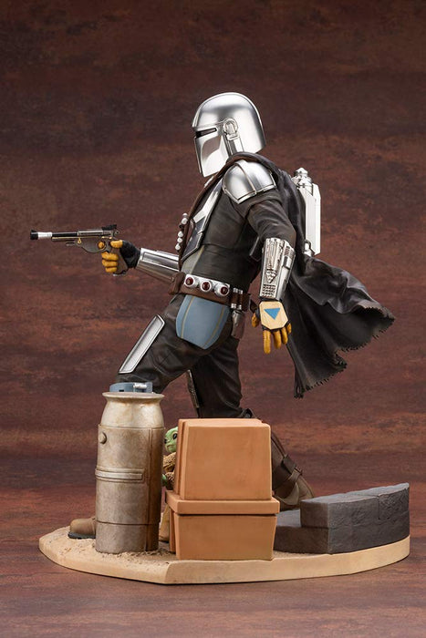 KOTOBUKIYA Artfx Mandalorian & The Child 1/7 Figure Star Wars: The Mandalorian- Japan Figure Store - #1 Bring To You The Best Japanese Goods