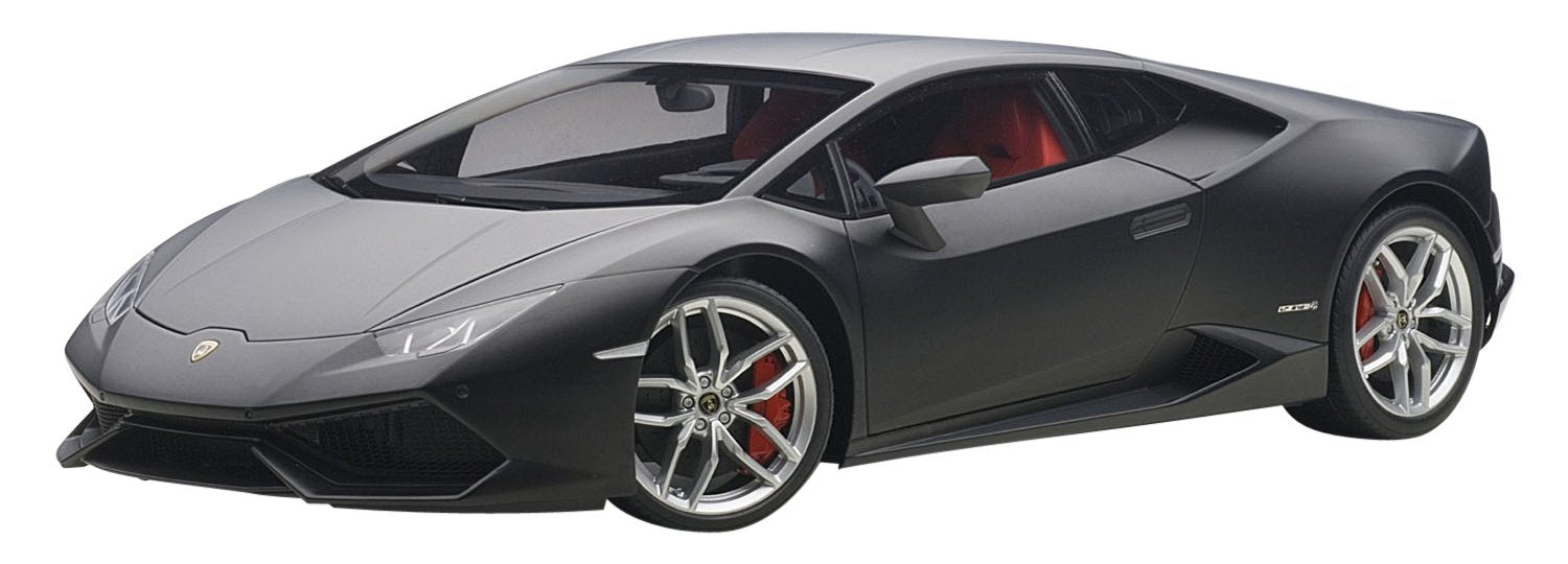 Autoart 1/12 Lamborghini Huracan Lp610-4 Matte Black- Japan Figure Store - #1 Bring To You The Best Japanese Goods