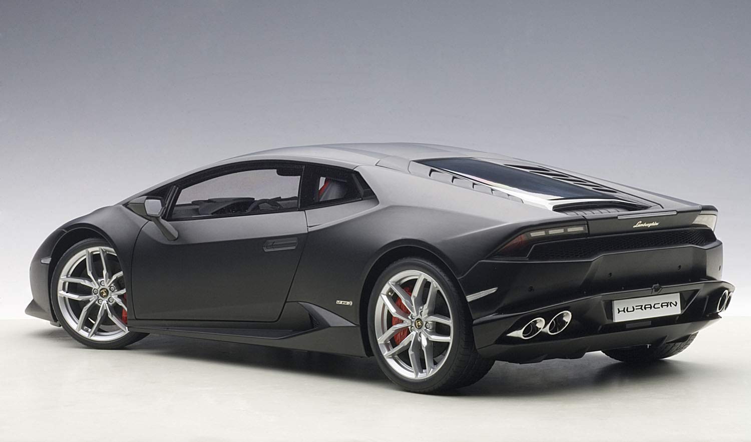 Autoart 1/12 Lamborghini Huracan Lp610-4 Matte Black- Japan Figure Store - #1 Bring To You The Best Japanese Goods