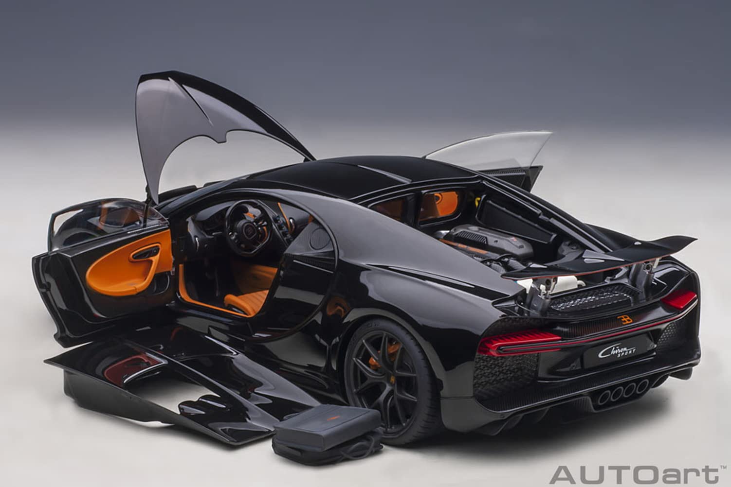 Autoart 1/18 Bugatti Chiron Sport 2019 Black 70999- Japan Figure Store - #1 Bring To You The Best Japanese Goods