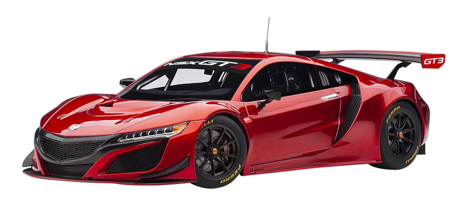 Autoart 1/18 Honda NSX GT3 2018 81895 Hyper Red- Japan Figure Store - #1 Bring To You The Best Japanese Goods