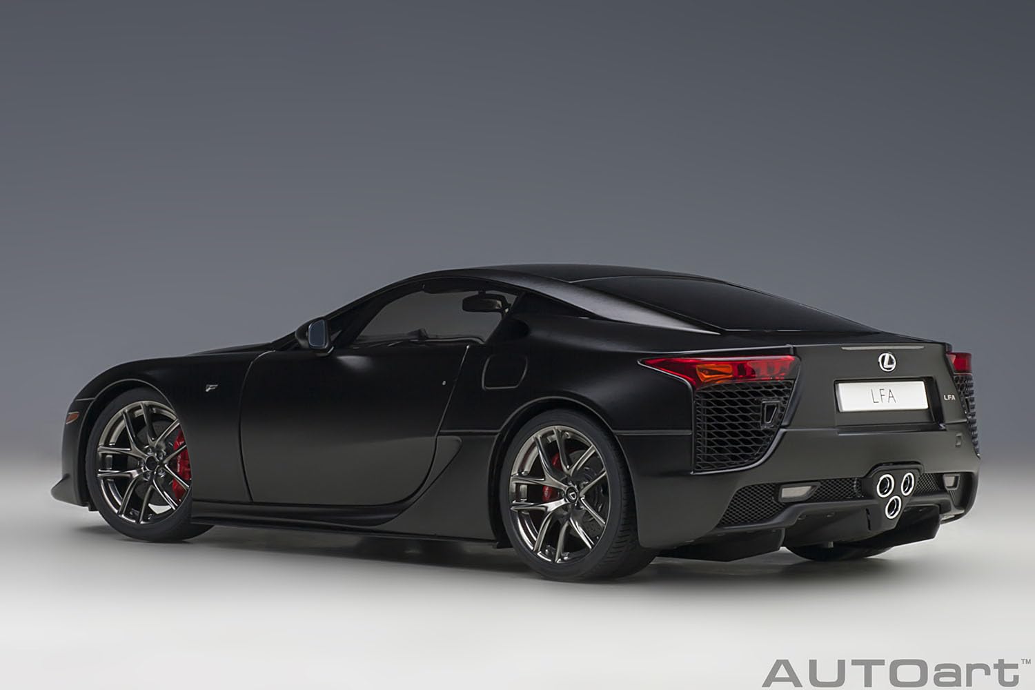 Autoart 1/18 Lexus LFA Matte Black Completed- Japan Figure Store - #1 Bring To You The Best Japanese Goods