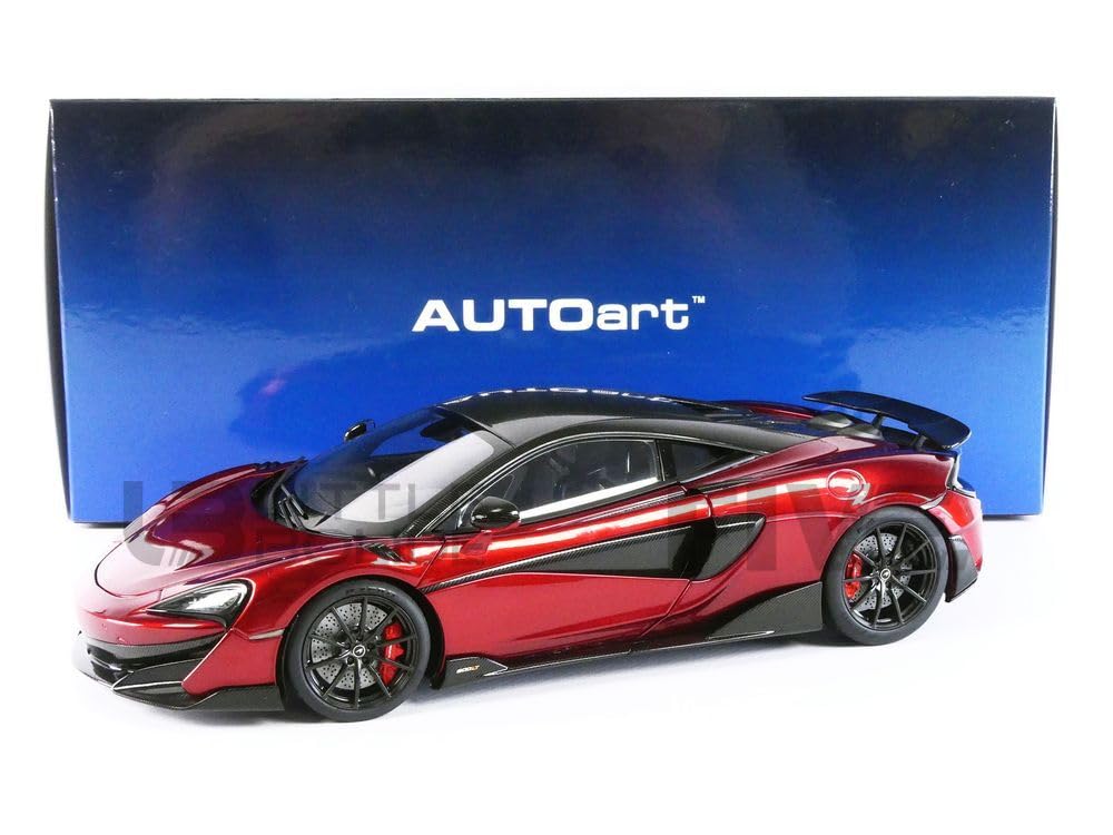 Autoart 1/18 McLaren 600LT Red/Carbon 76085- Japan Figure Store - #1 Bring To You The Best Japanese Goods