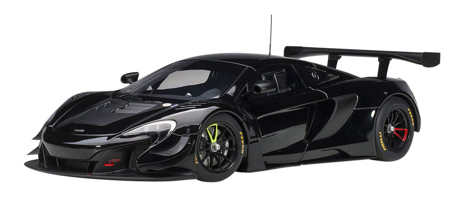 Autoart 1/18 McLaren 650S GT3 Black- Japan Figure Store - #1 Bring To You The Best Japanese Goods