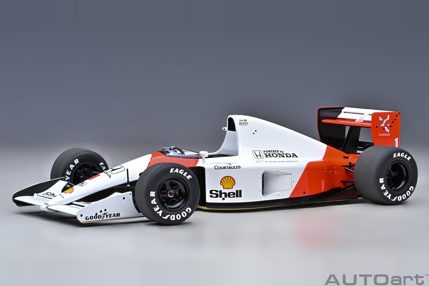 Autoart 1/18 Scale Mclaren Honda Mp4/6 1991 Japanese GP Ayrton Senna Model- Japan Figure Store - #1 Bring To You The Best Japanese Goods