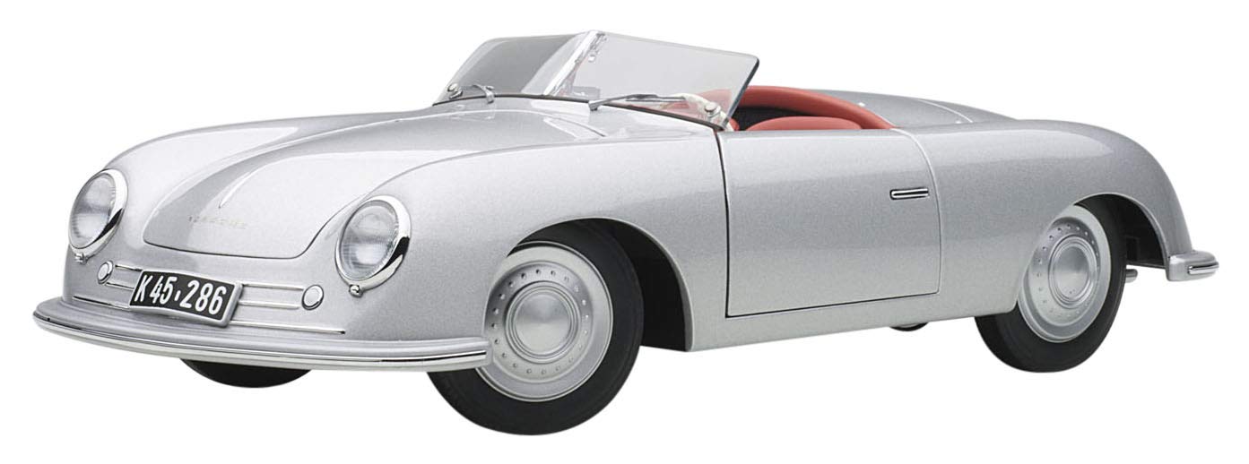 Autoart 1/18 Porsche 356 No.1 Silver- Japan Figure Store - #1 Bring To You The Best Japanese Goods