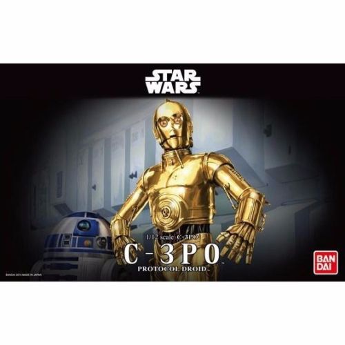 Bandai 1/12 C-3po Protocol Droid Model Kit Star Wars