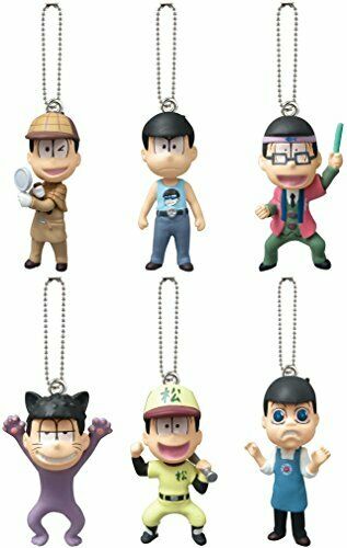 Bandai Osomatsu's Swing 02 All 6 Type Set Gashapon Toys Figure- Japan Figure Store - #1 Bring To You The Best Japanese Goods