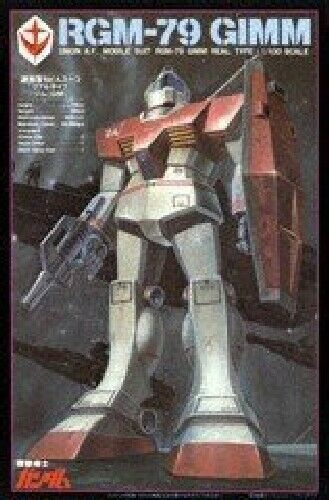 Bandai Rgm-79 Gm Real Type 1/100 Plastic Model Kit - Japan Figure