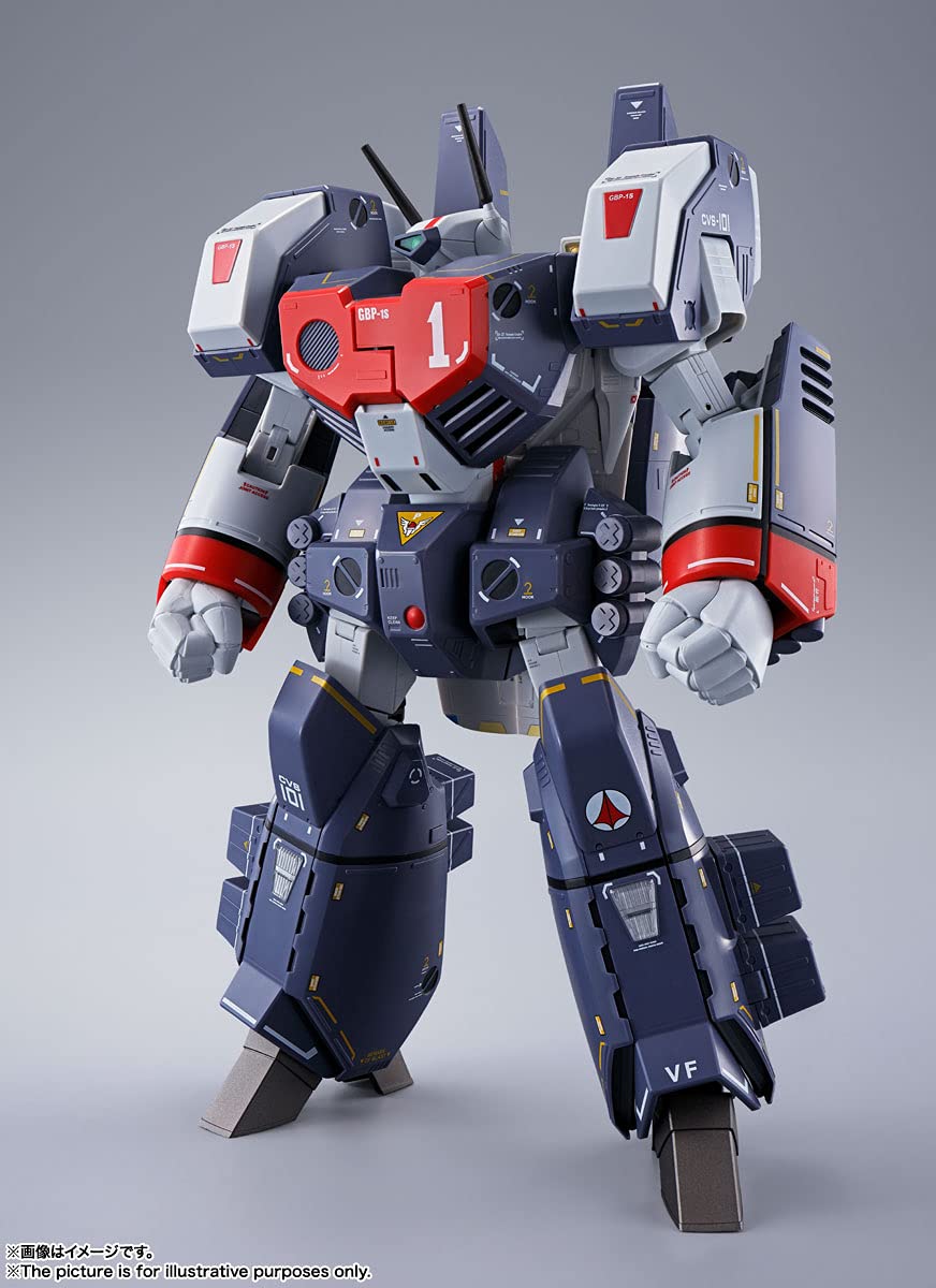 BANDAI Dx Chogokin Vf-1J Armored Valkyrie Ichijo Custom Figure- Japan Figure Store - #1 Bring To You The Best Japanese Goods