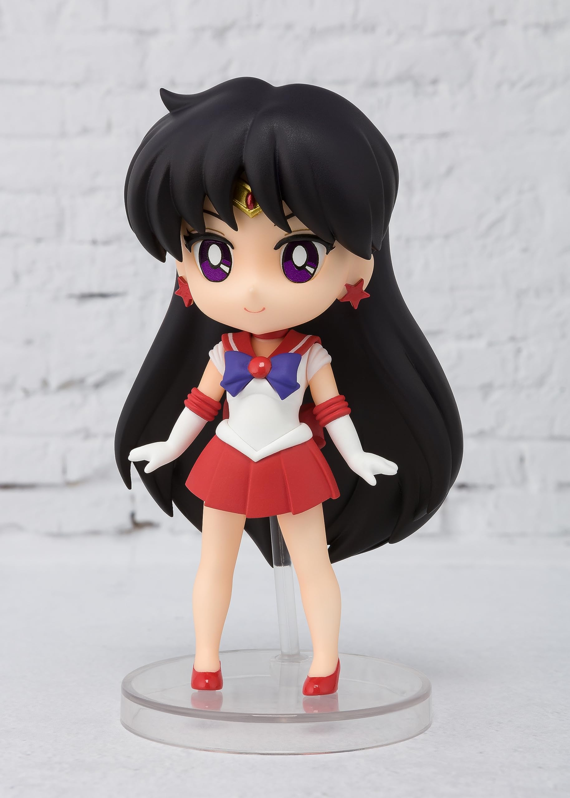 Bandai Spirits Figuarts Mini Sailor Moon Sailor Mars 90mm PVC ABS Figure- Japan Figure Store - #1 Bring To You The Best Japanese Goods