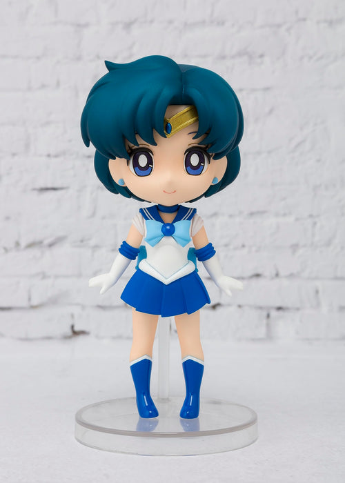 Bandai Spirits Figuarts Mini Sailor Moon Mercury 90mm PVC ABS Figure- Japan Figure Store - #1 Bring To You The Best Japanese Goods