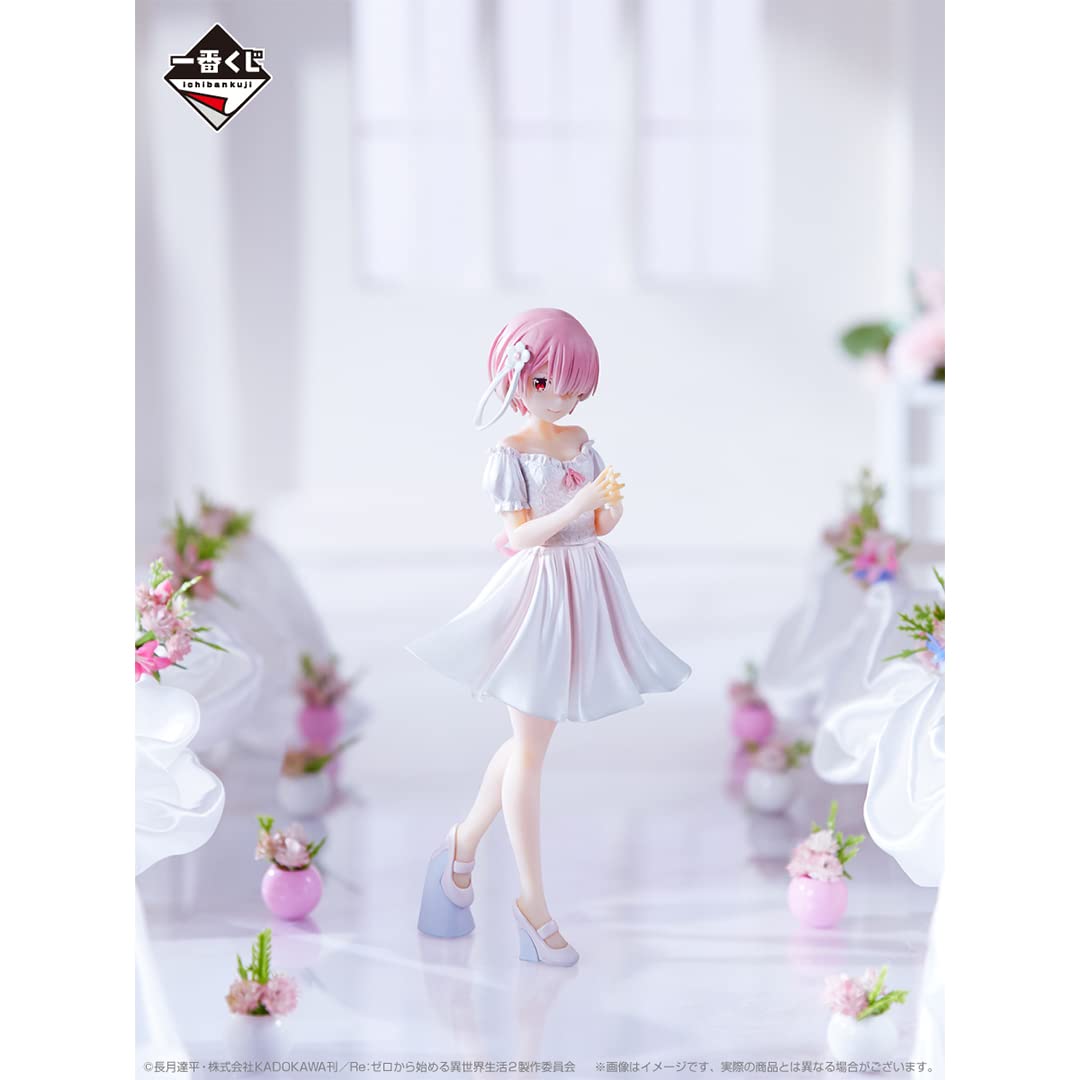 Bandai Spirits Ichiban Kuji Re:Zero Japan Ram Figure Prize C Dreaming Future Story- Japan Figure Store - #1 Bring To You The Best Japanese Goods