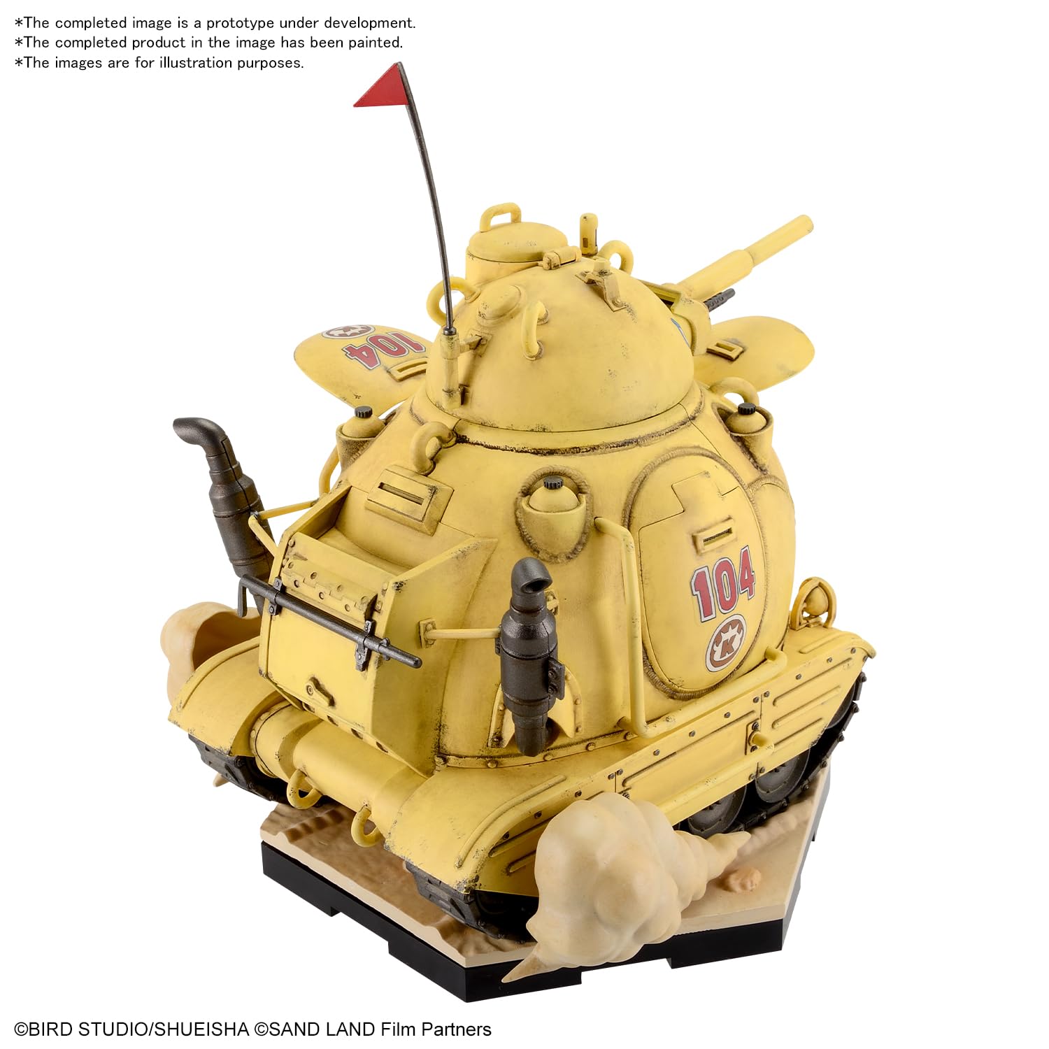 Bandai Spirits 1/35 Sand Land Royal Tank Corps No.104- Japan Figure Store - #1 Bring To You The Best Japanese Goods