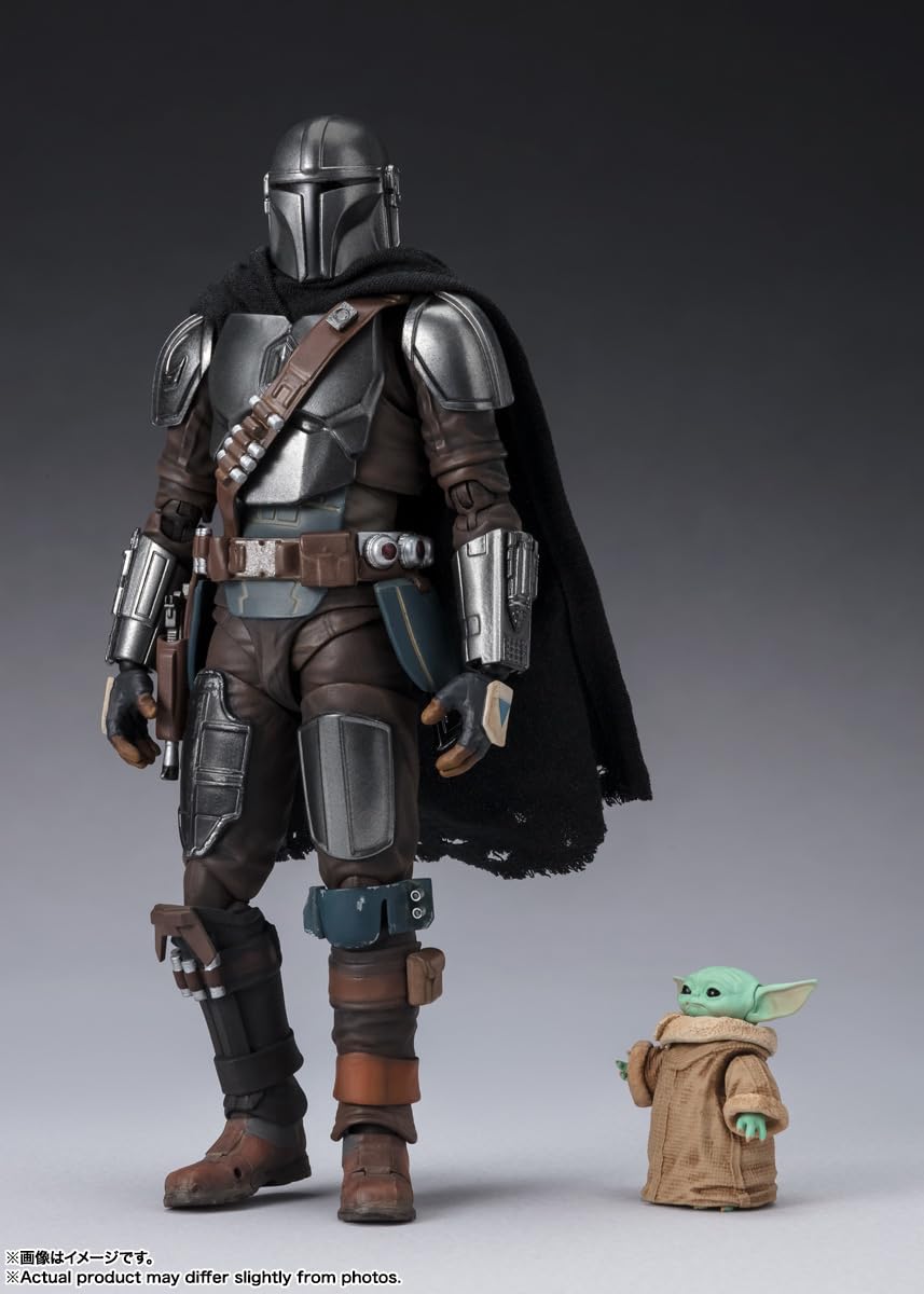 Bandai Spirits Sh Figuarts Star Wars Mandalorian 150mm Grogu Action Figure- Japan Figure Store - #1 Bring To You The Best Japanese Goods