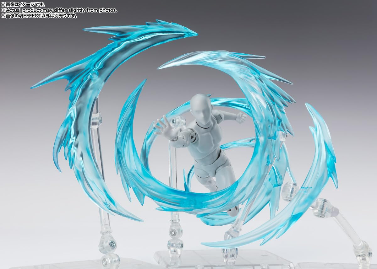 Bandai Spirits Wind Blue Effect for Sh Figuarts 150mm Painted Figure- Japan Figure Store - #1 Bring To You The Best Japanese Goods