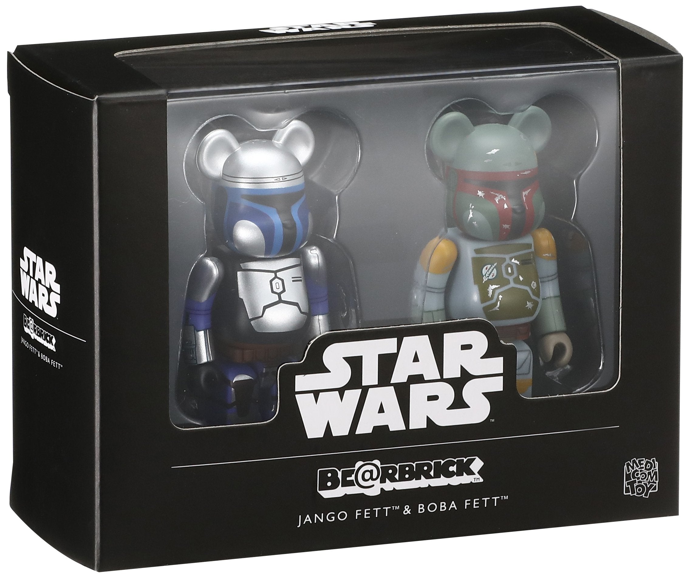 Bearbrick Star Wars 2 Pack Jango Fett (Tm) Boba Fett (Tm) Height Approx 70Mm Painted Finished Figure- Japan Figure Store - #1 Bring To You The Best Japanese Goods