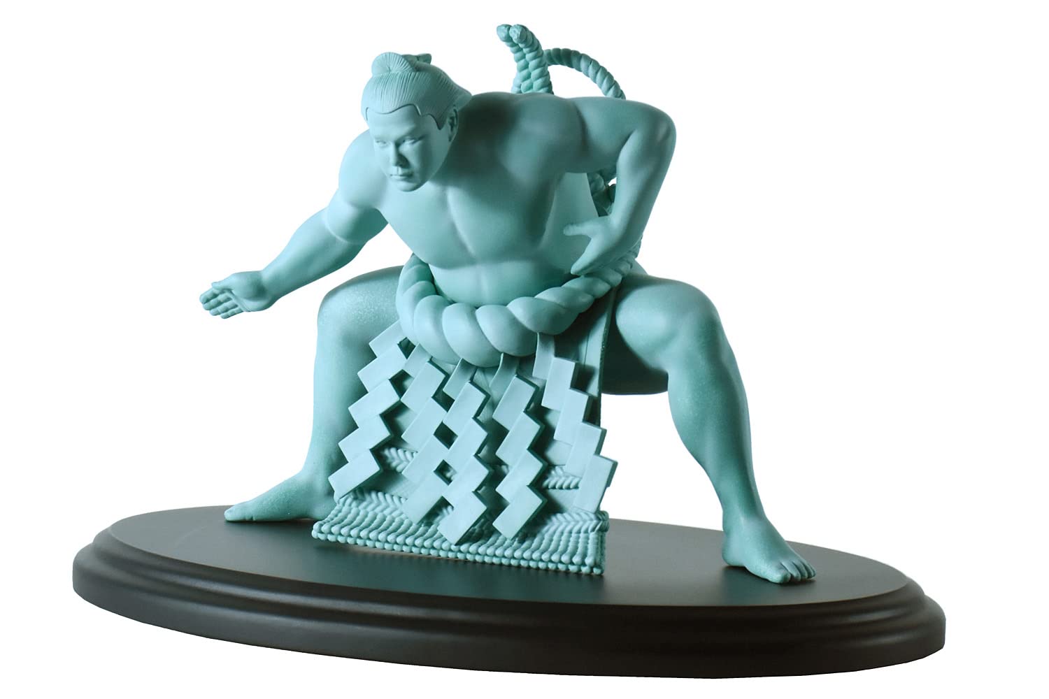 Bell Fine 58Th Yokozuna Chiyonofuji Green Blue Specification Model 1/8 Scale Polystone Pre-Painted Complete Figure- Japan Figure Store - #1 Bring To You The Best Japanese Goods