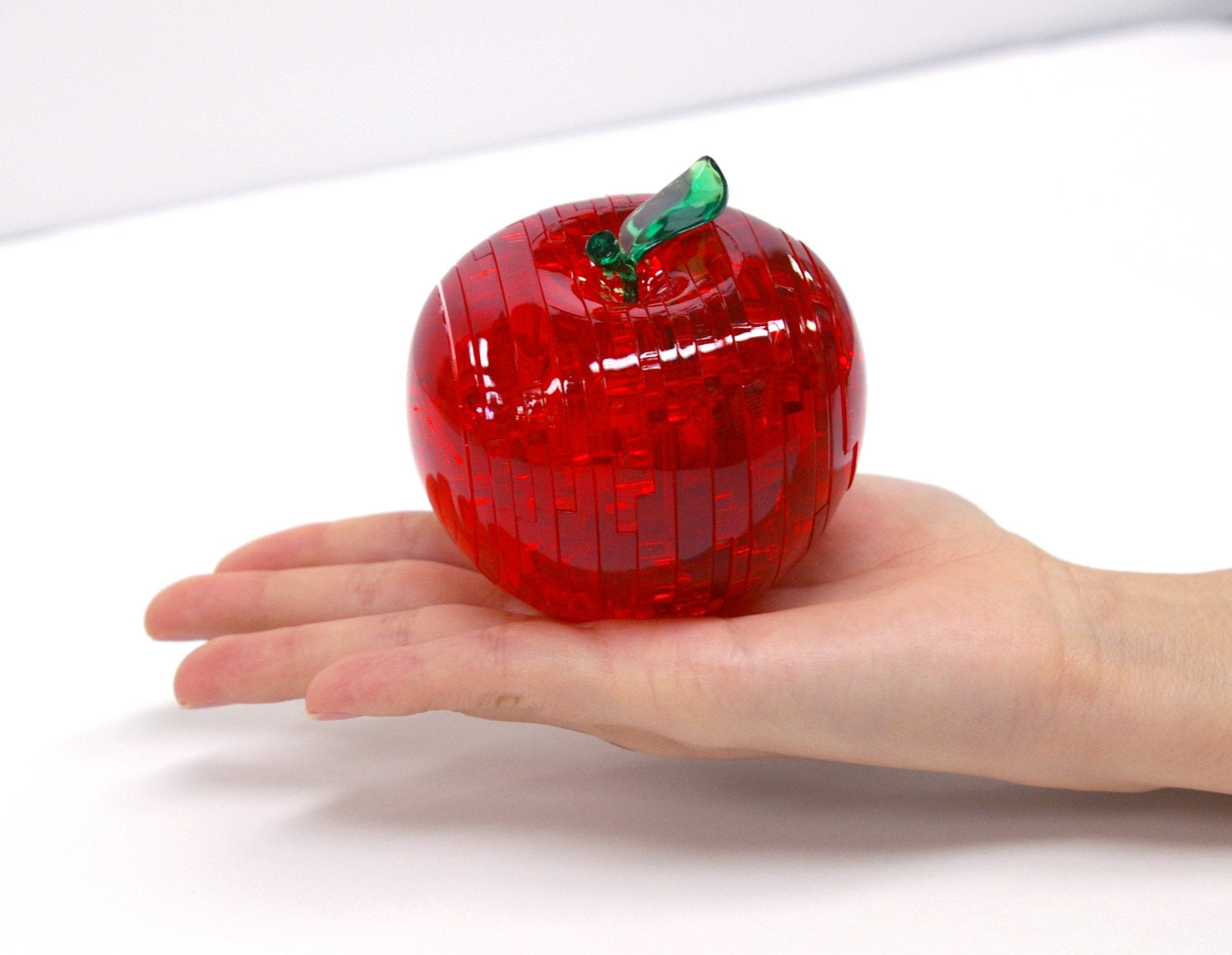 BEVERLY Crystal 3D Puzzle 50071 Apple Red- Japan Figure Store - #1 Bring To You The Best Japanese Goods