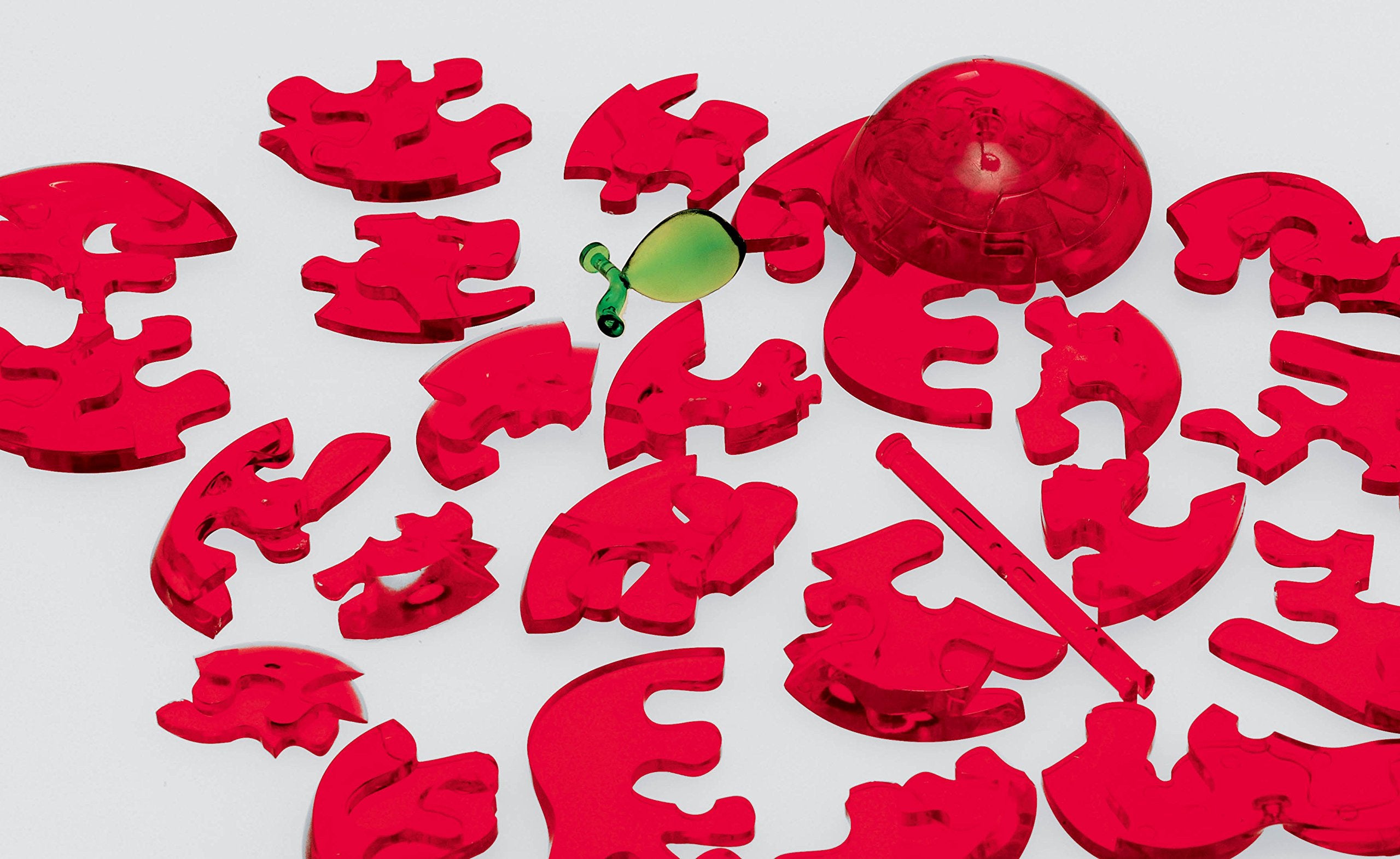 BEVERLY Crystal 3D Puzzle 50071 Apple Red- Japan Figure Store - #1 Bring To You The Best Japanese Goods